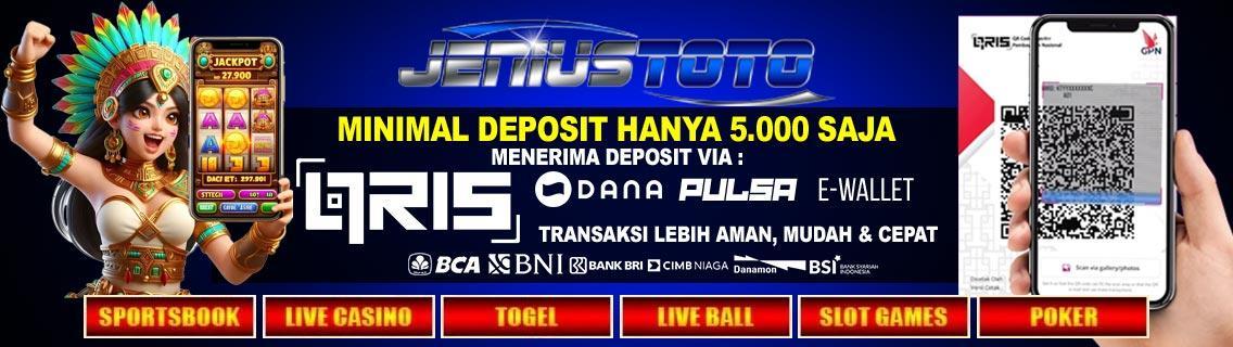 Bandar Depo 5k BNI - Agen Judi Online Terpercaya